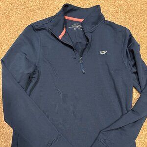 Vineyard Vines Boys Performance Quarter Zip, Size M